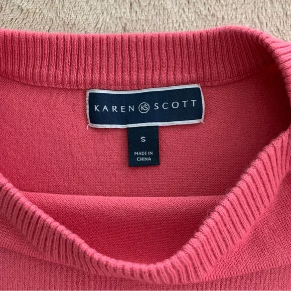 Classic Women's Crewneck Sweater - Pink - Picture 3 of 4